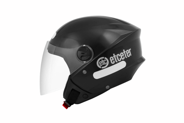 Capacete Aberto Etceter Open Preto